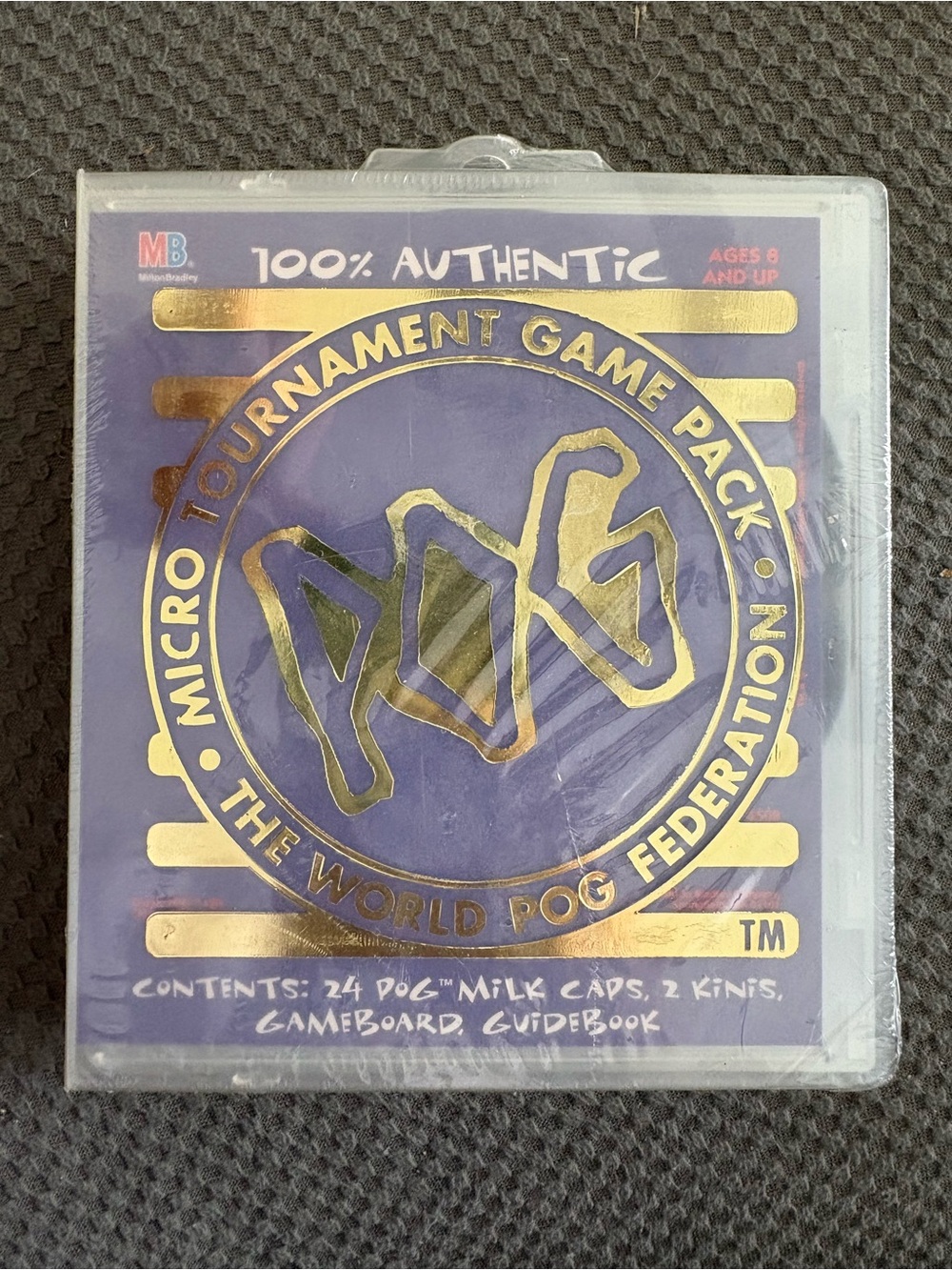 VTG Sealed New 1995 The World POG Federation Micro Tournament Game Pack MB